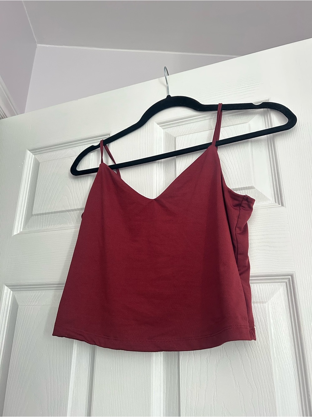 Dynamite Burnt Orange V-Neck Spaghetti Strap Camisole